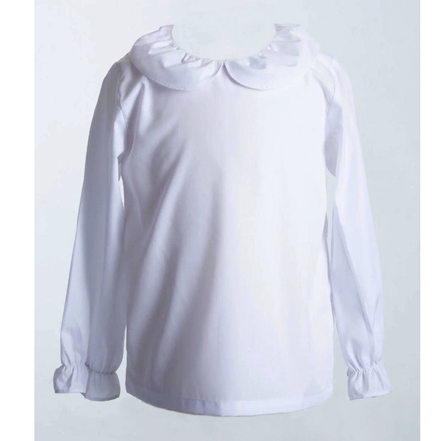 White Knit Clare Shirt by Yellow Lamb