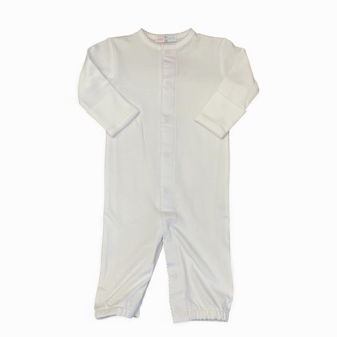 White Converter Gown by Baby Loren