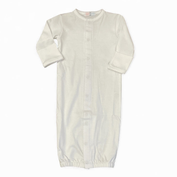 White Converter Gown by Baby Loren