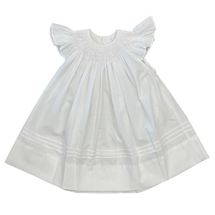 Baby Sen White Angel Bishop Dress