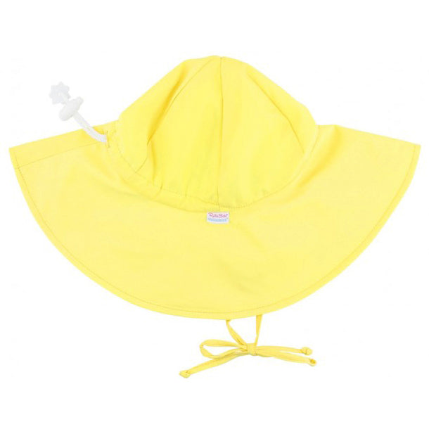 RuffleButts Sun Protection Hat - Lemon