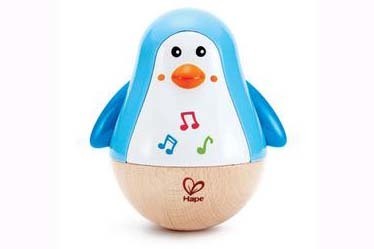 Hape Penguin Musical Wobbler (Ages 6M+)