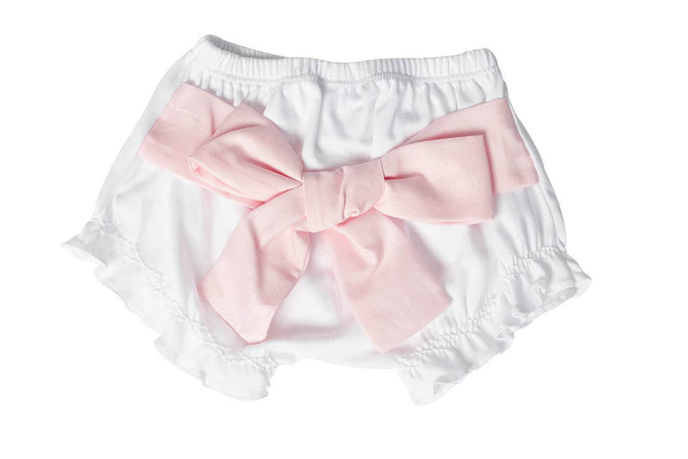 Nellapima Baby Bow Bloomer - Pink Bow