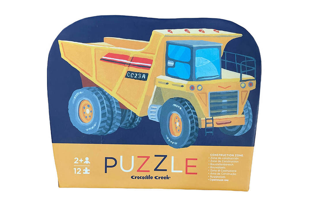 Construction 12-Piece Puzzle (Age 2+) by Crocodile Creek