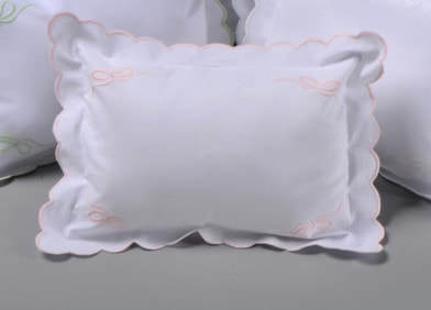 Edward Boutross Pillow - Four-Bows Sham (3 Colors)