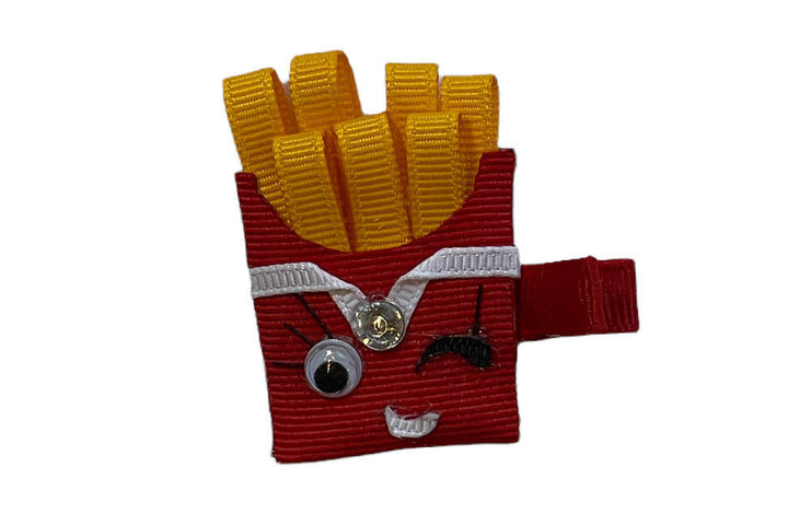 French Fries Face Sculpture Bow