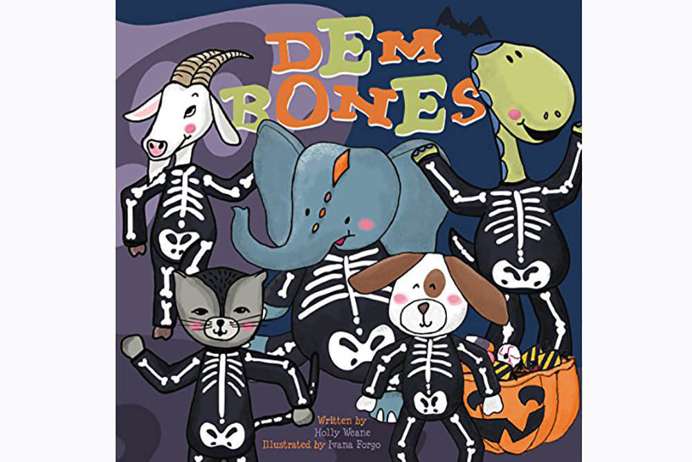 Dem Bones Halloween Board Book